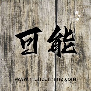 Penggunaan 可能 (Keneng) Dalam Bahasa Mandarin