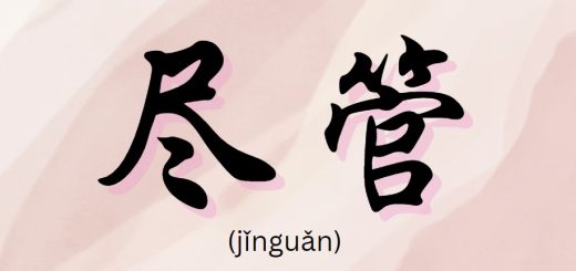 Penggunaan 尽管(Jinguan) Dalam Bahasa Mandarin