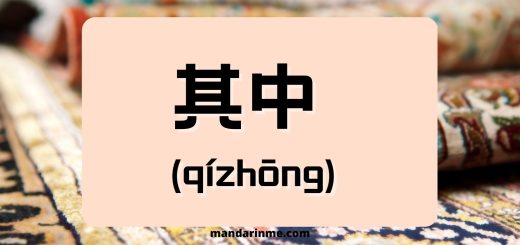 Penggunaan 其中 (qizhong) dalam Bahasa mandarin