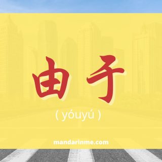 penggunaan 由于(youyu) dalam bahasa mandarin