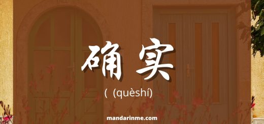 Penggunaan 确实 (Queshi) Dalam Bahasa Mandarin