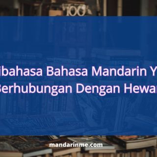 Peribahasa Bahasa Mandarin Yang Berhubungan Dengan Hewan