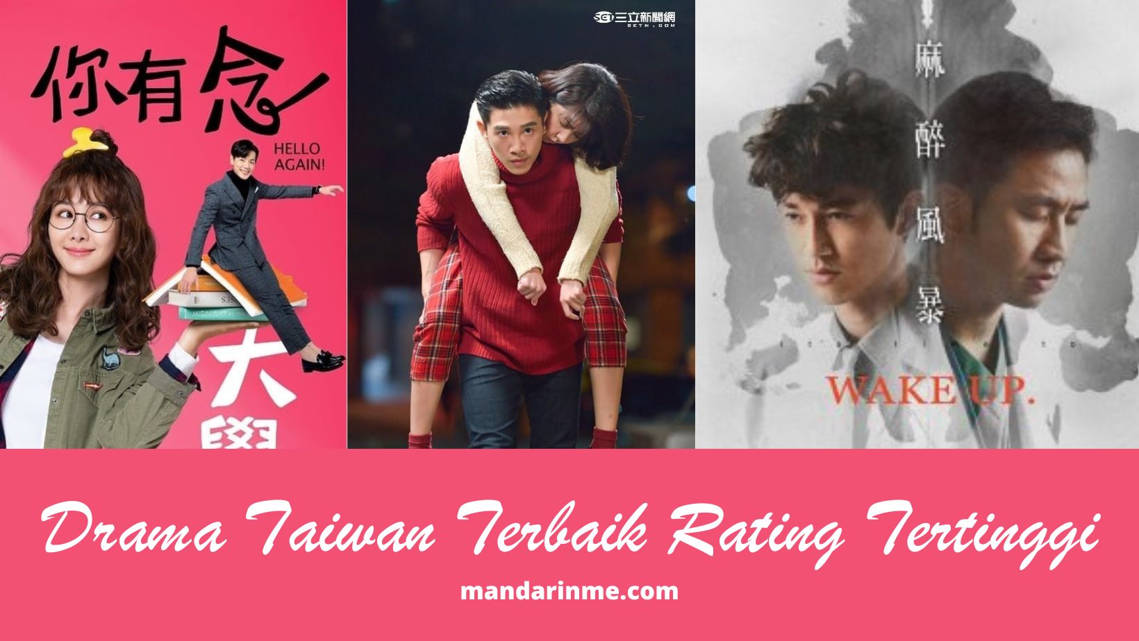 20 Drama Taiwan Terbaik Rating Tertinggi MandarinMe