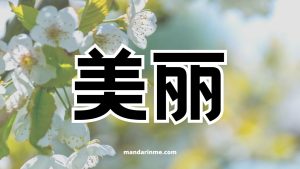 Perbedaan 美丽 (Měilì) Dan 优美 (Yōuměi)