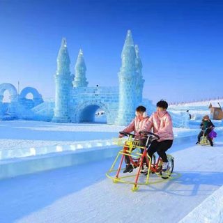 Festival Internasional Es dan Salju Terbesar di Harbin China