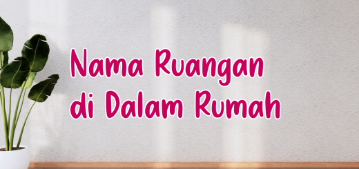 Nama Ruangan di Dalam Rumah dalam bahasa mandarin