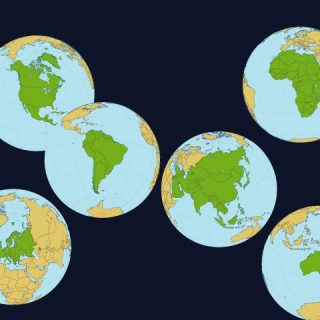 Nama-Nama Benua dan Samudra dalam Bahasa Mandarin